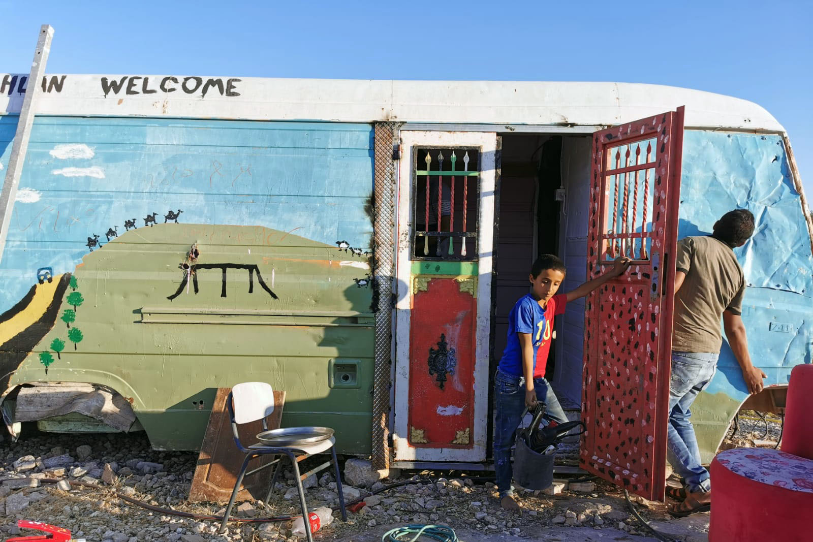 Repair and revitalization of the Um al-Khair kindergarten