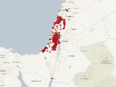 2,000+ Zionist attacks and incidents in 25 Days
