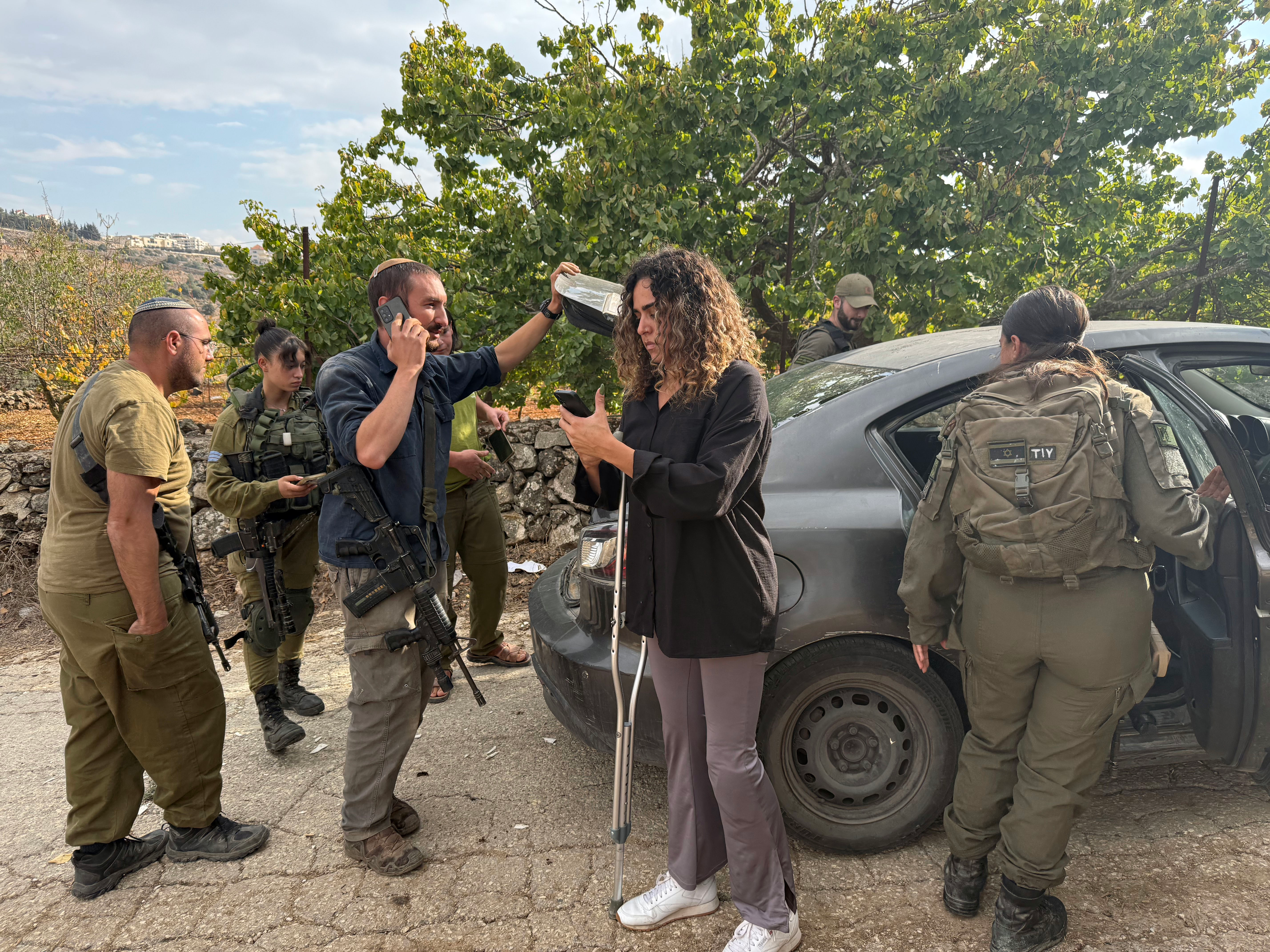 Settler attack on al-Makhrour